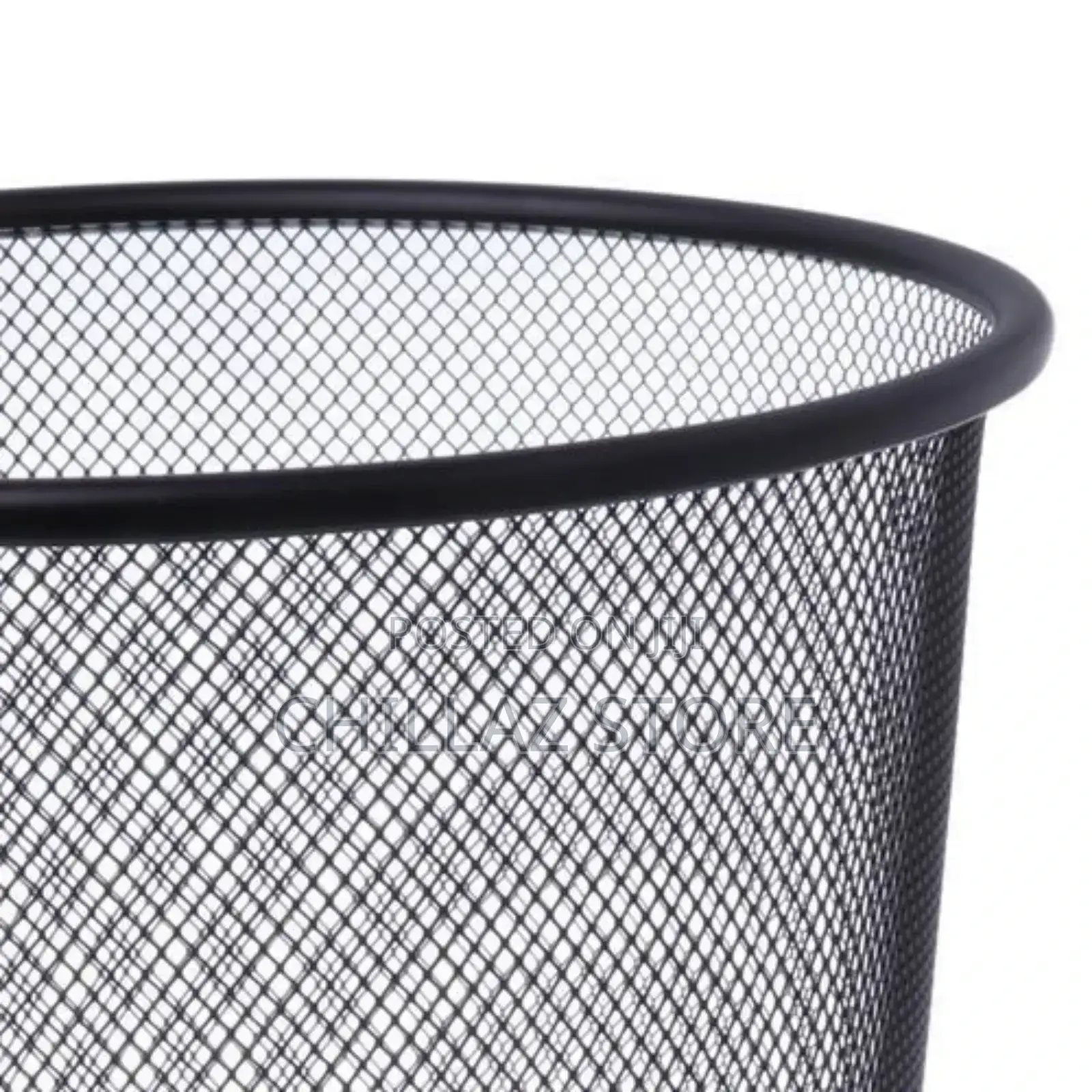 Stainless Office Trash Can