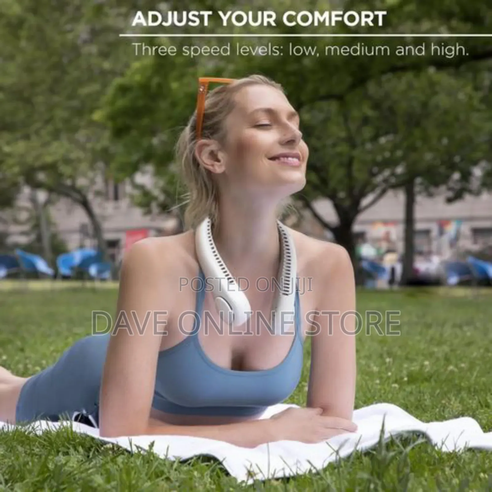 Leaf Less Neck Hanging Small Fan