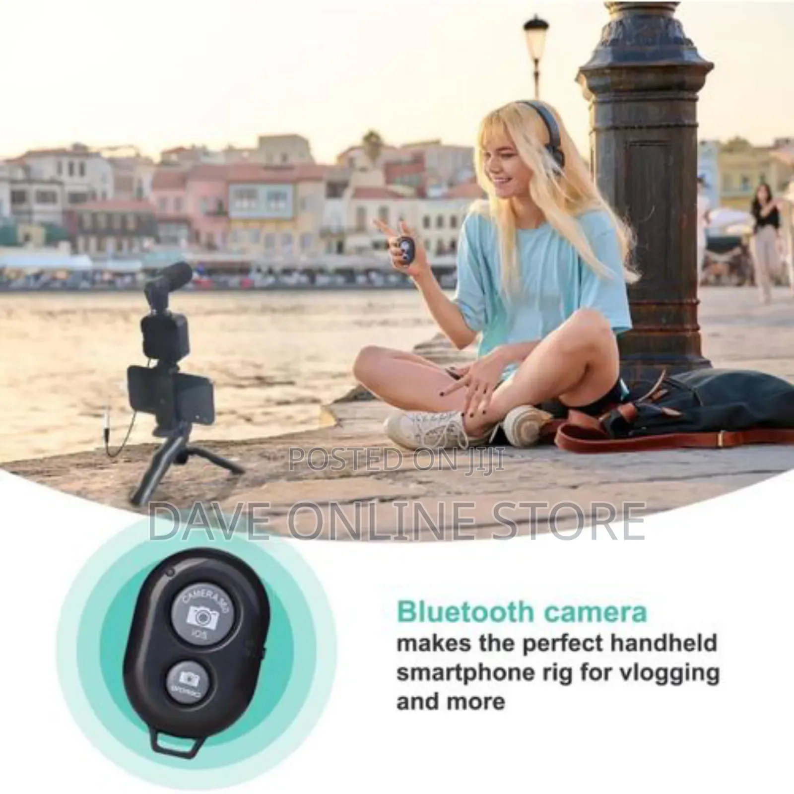 Vlogging Kit With Tripod Mini Microphone Starter Vlog Kit