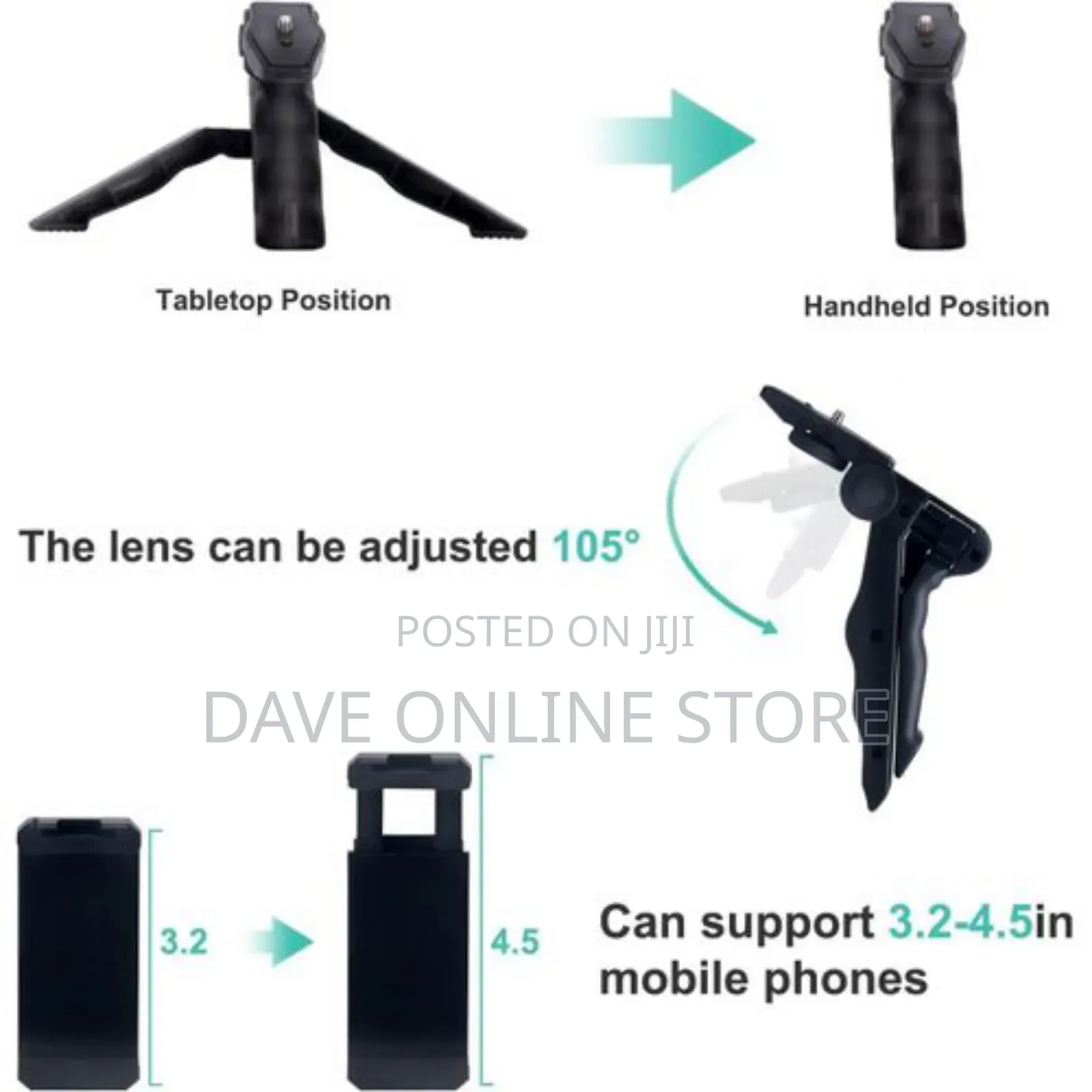 Vlogging Kit With Tripod Mini Microphone Starter Vlog Kit
