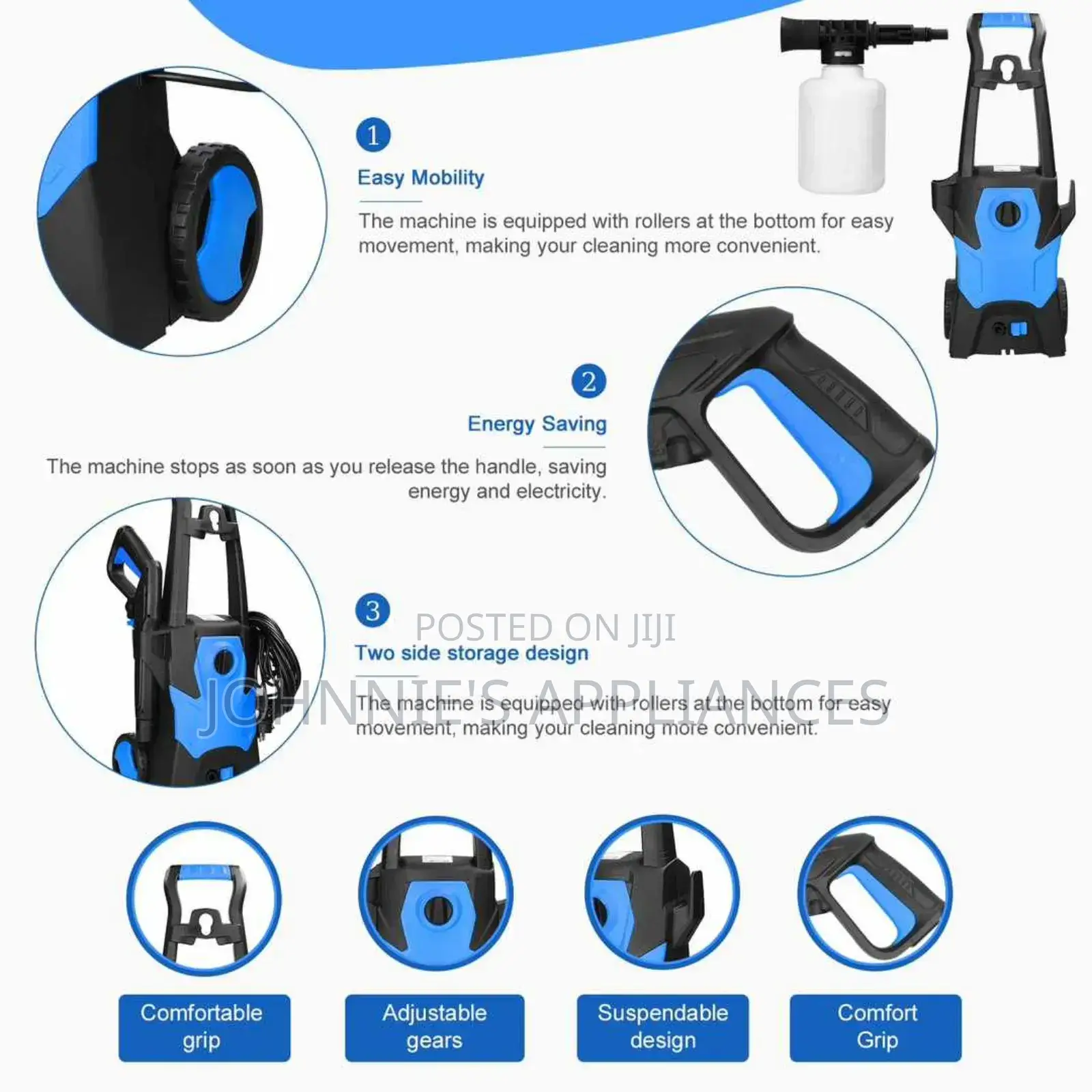 Multi Function Commercial Spray Gun Car Washer