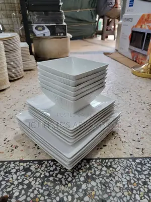 Square Ceramic Dinner Sets 18pics