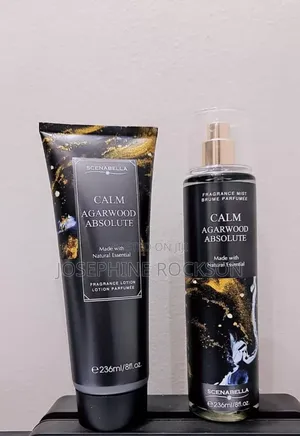 Calm Agarwood Absolute Lotion and Body Perfume