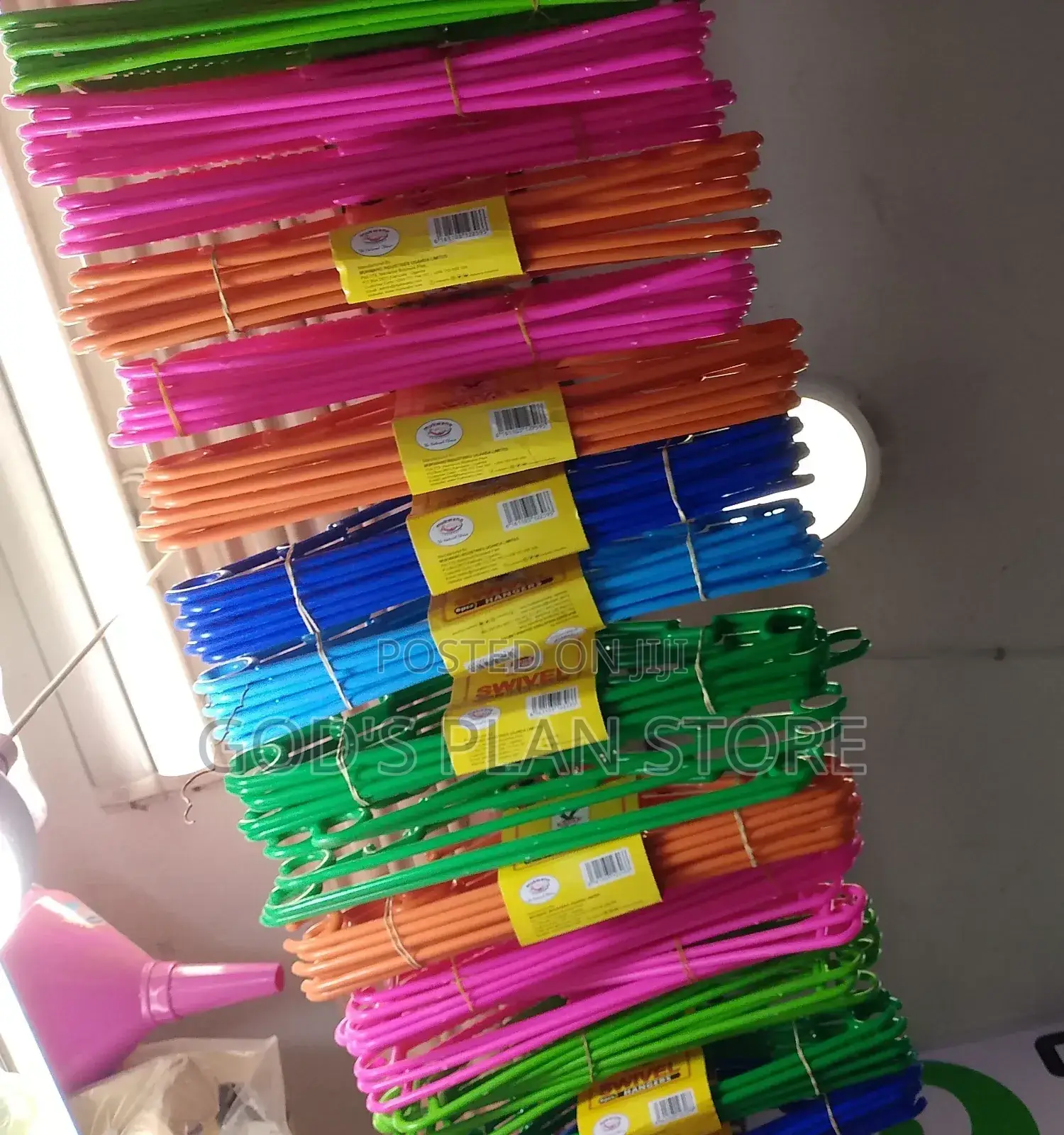 Rotteting Plastic Hangers
