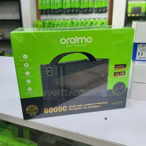 60000mah Oraimo Powerbank and Laptop Battery Pack