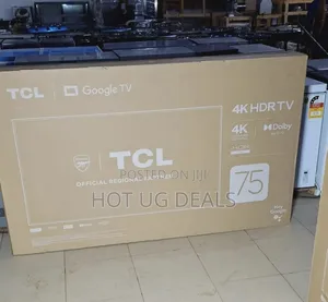 CL 75 Inches Ultra HDR Smart LED Google TV- Black