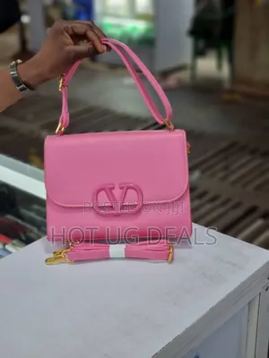 Classic Ladies' Hand Bag- Pink
