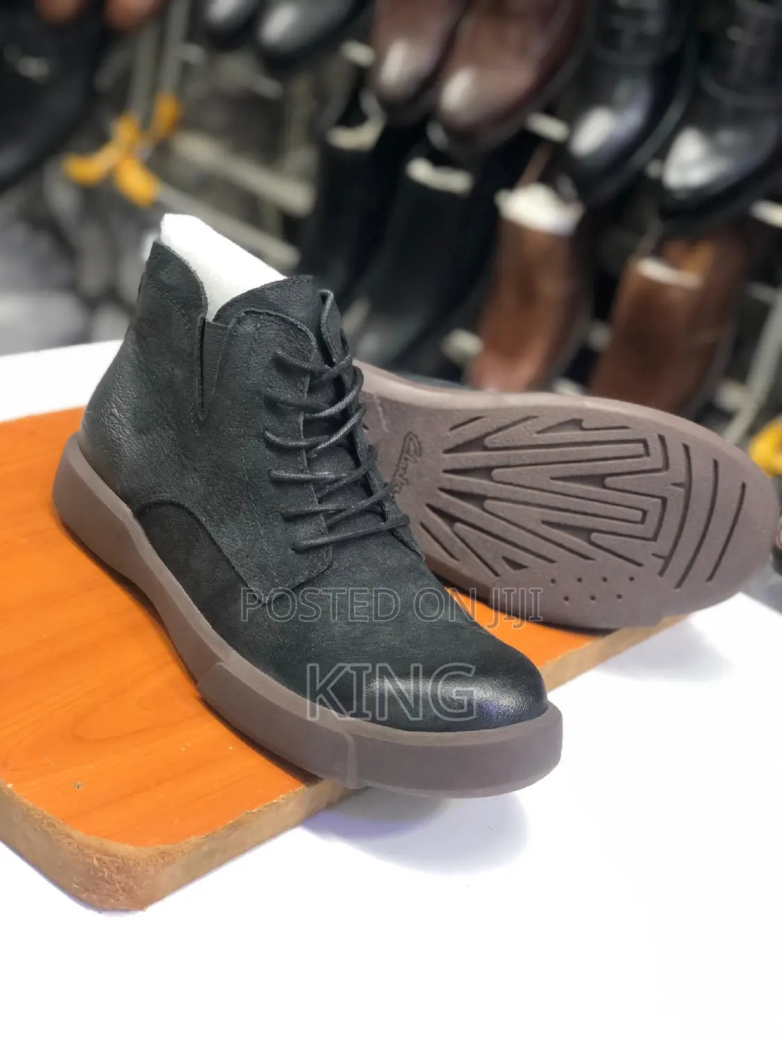 Clarks Premium Leather Boots