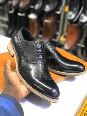 Clarks Premium Leather Oxford Shoes