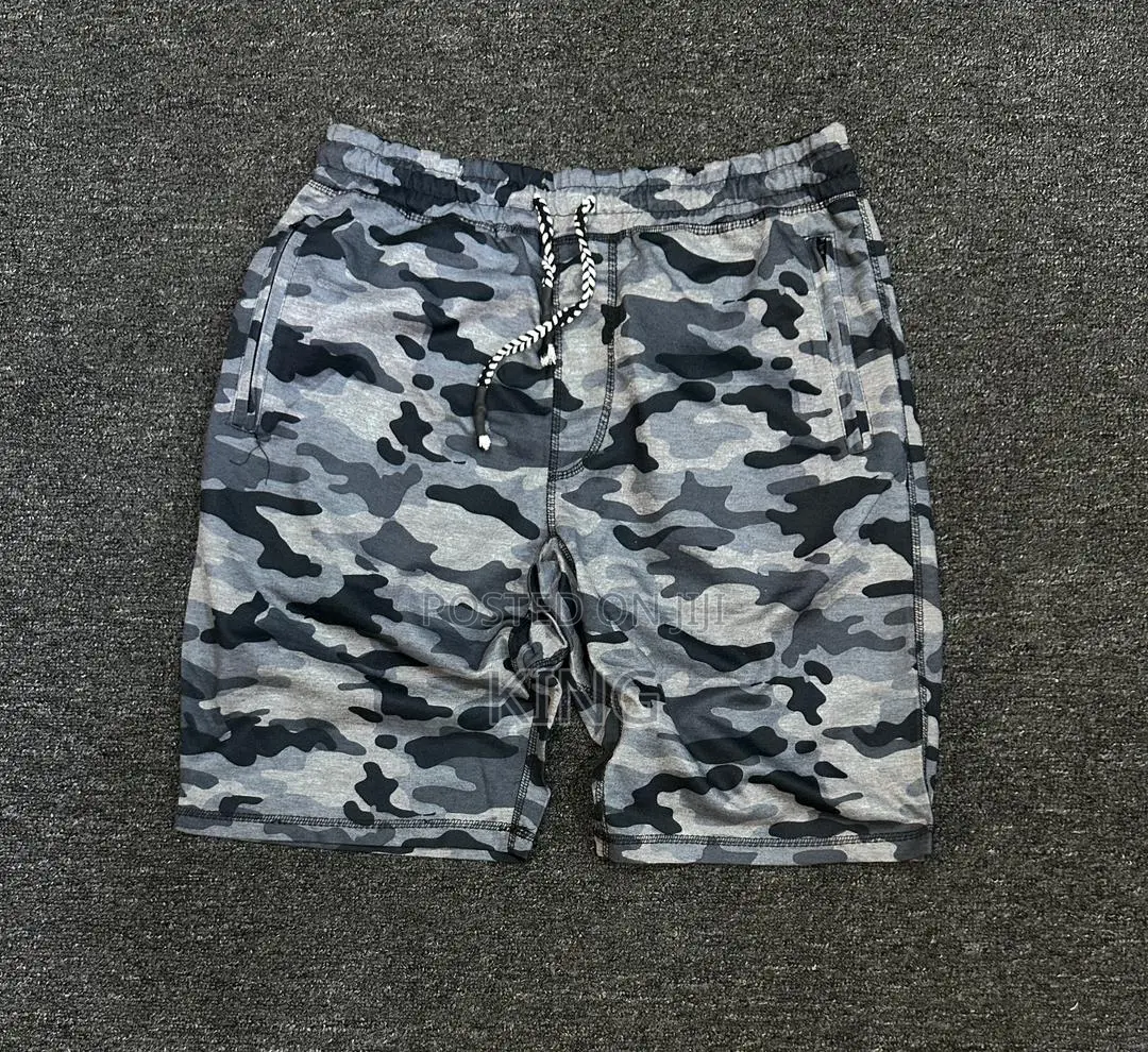 Camo Grey Black Short