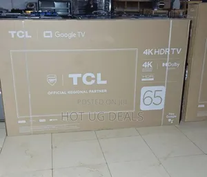 TCL 65-Inch Uhd HDR LED Smart Android Tv, 65P635