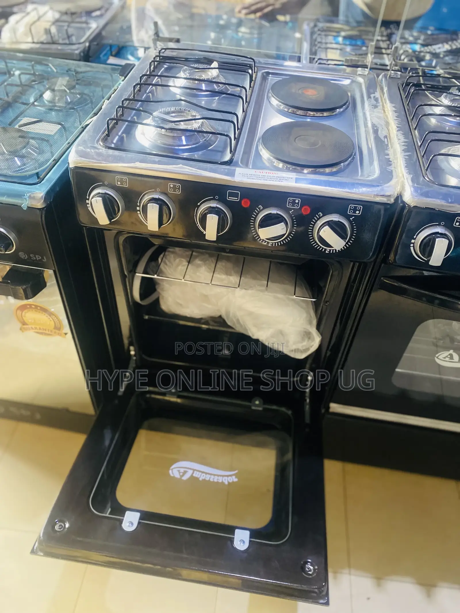 2by2 Both Gas and Electric Cooker