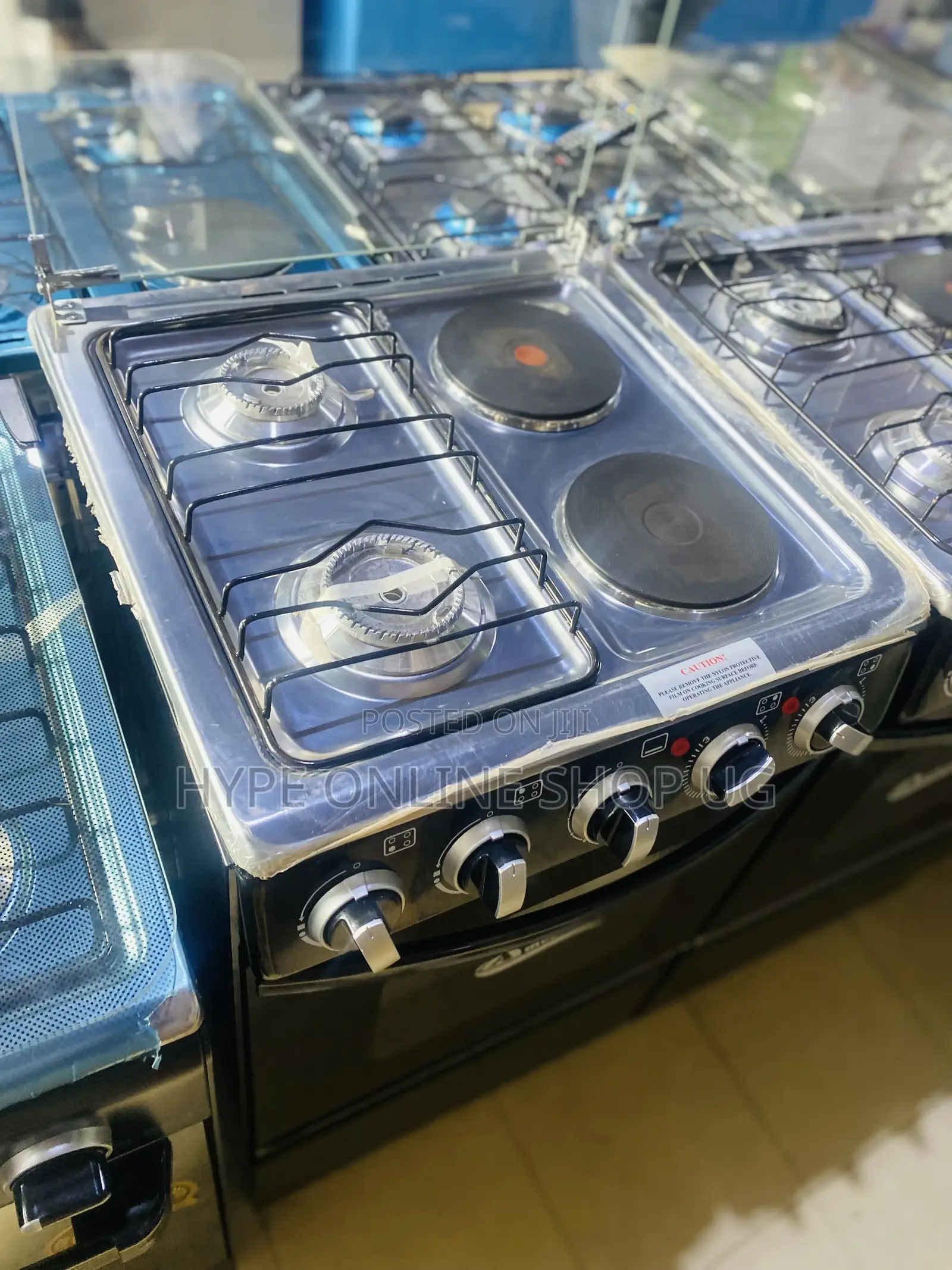 2by2 Both Gas and Electric Cooker