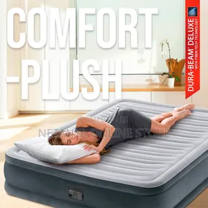 High Density 5*6 Inflatable Mattress With Inbuilt Pump
