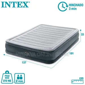 High Density 5*6 Inflatable Mattress With Inbuilt Pump