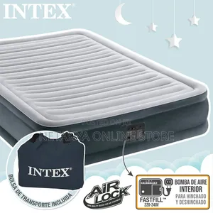 High Density 5*6 Inflatable Mattress With Inbuilt Pump