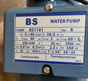 Electric Water Pump BS1101