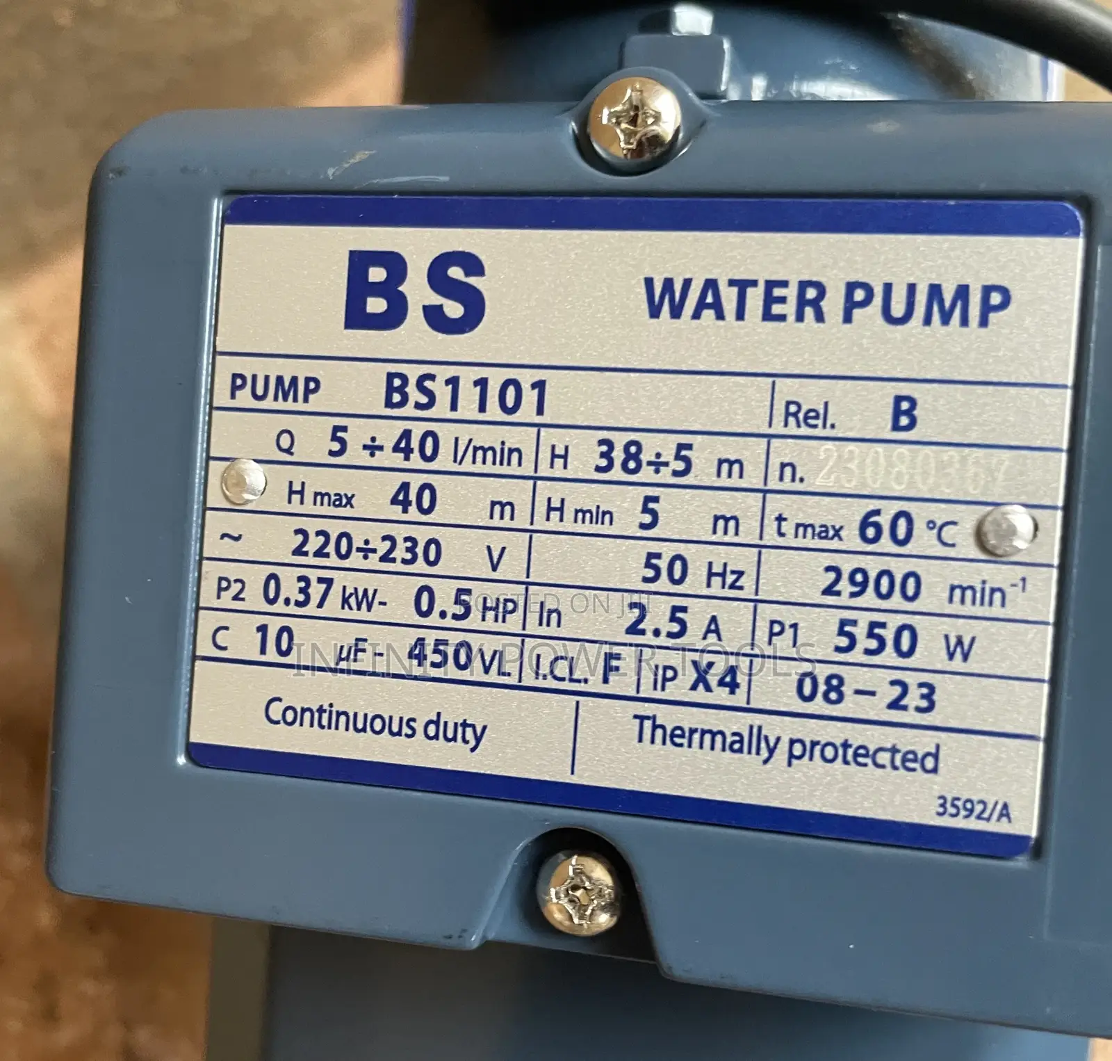 Electric Water Pump(Surface) 40m BS