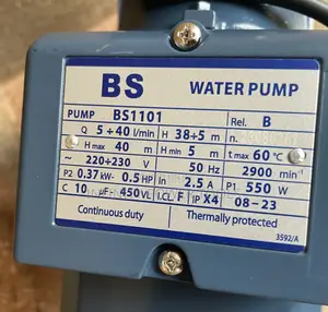 Electric Water Pump(Surface) 40m BS