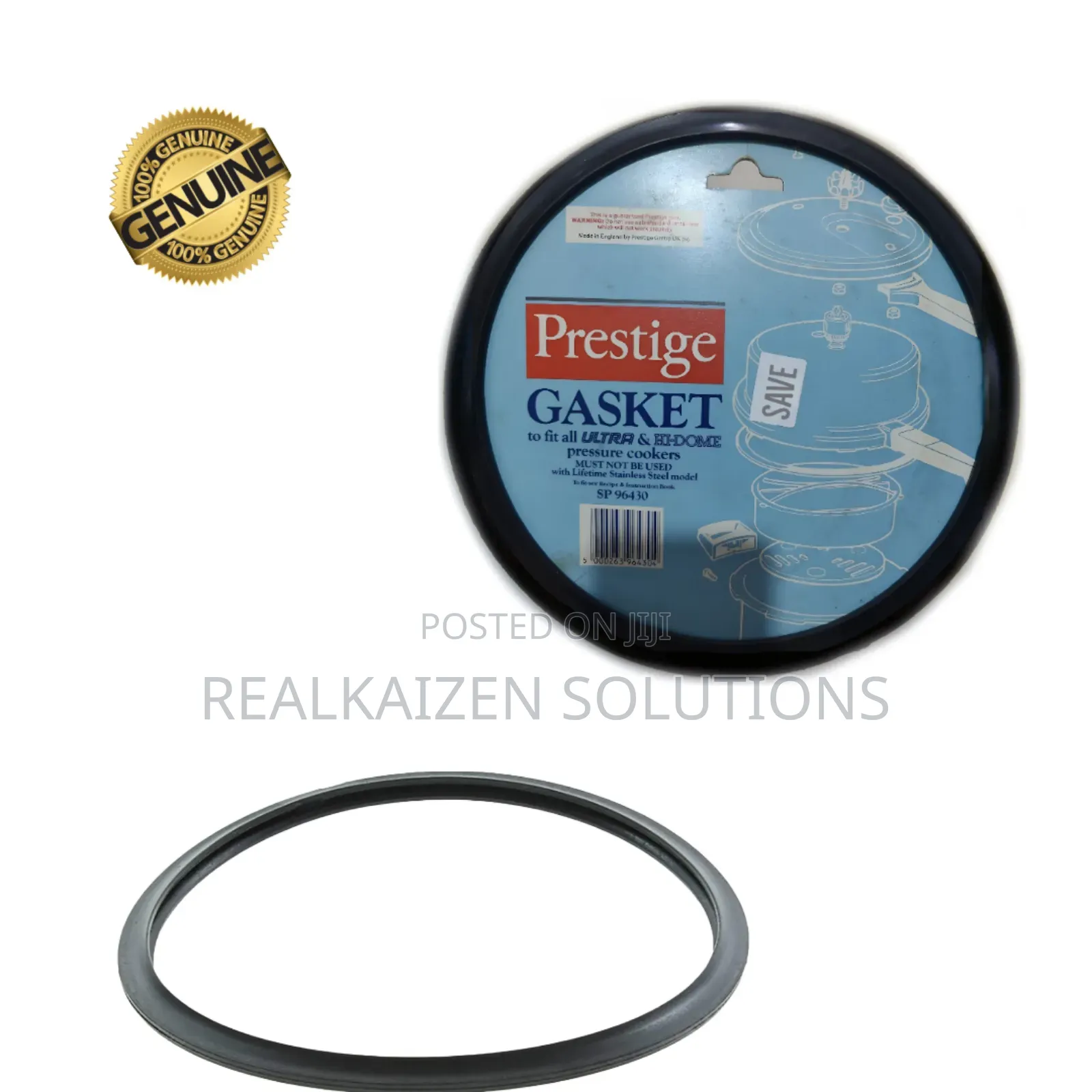 UK PRESTIGE Aluminium Pressure Cooker Aluminium Gasket