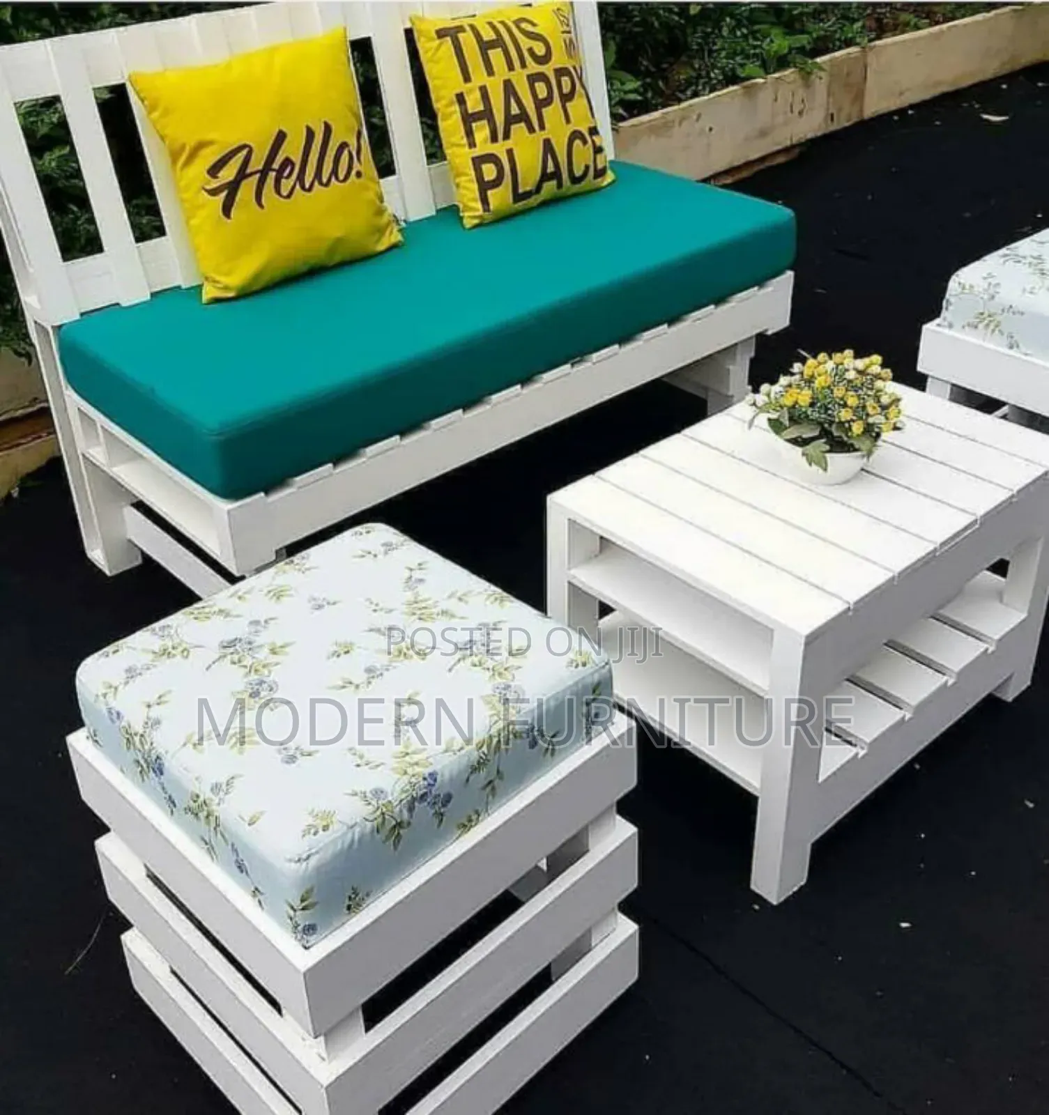 Pallet Sofa Set of 4 Seaters Call Us On