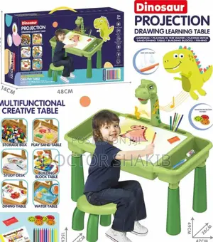 Brand New Dinosaur Projection Drawing Learning Kids' Table