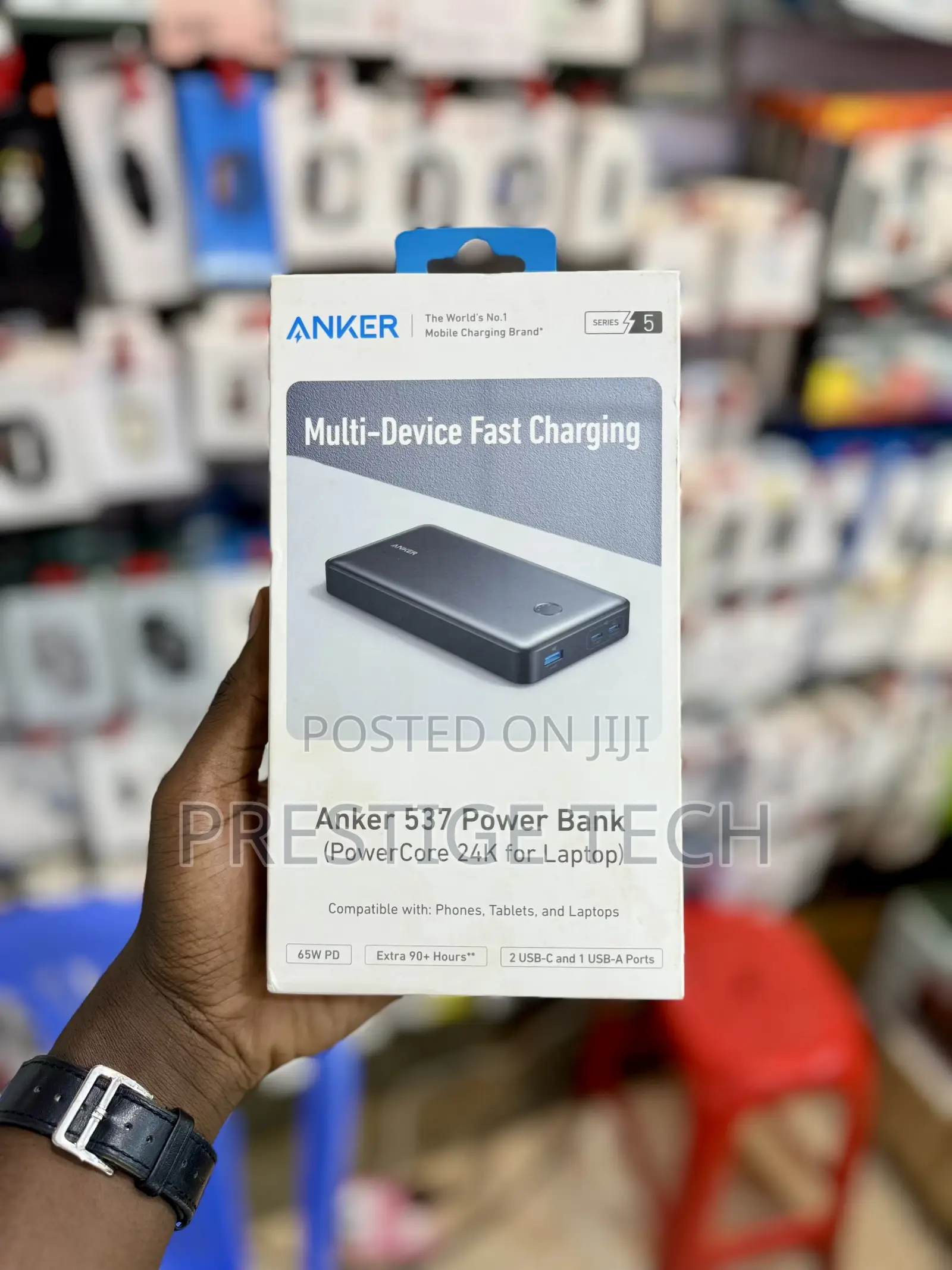 Anker 537 Laptop Power Bank 24,000mah 65w (Powercore )