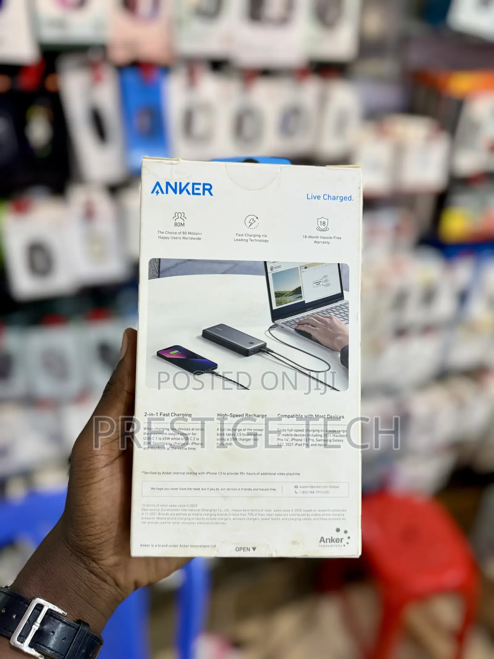 Anker 537 Laptop Power Bank 24,000mah 65w (Powercore )