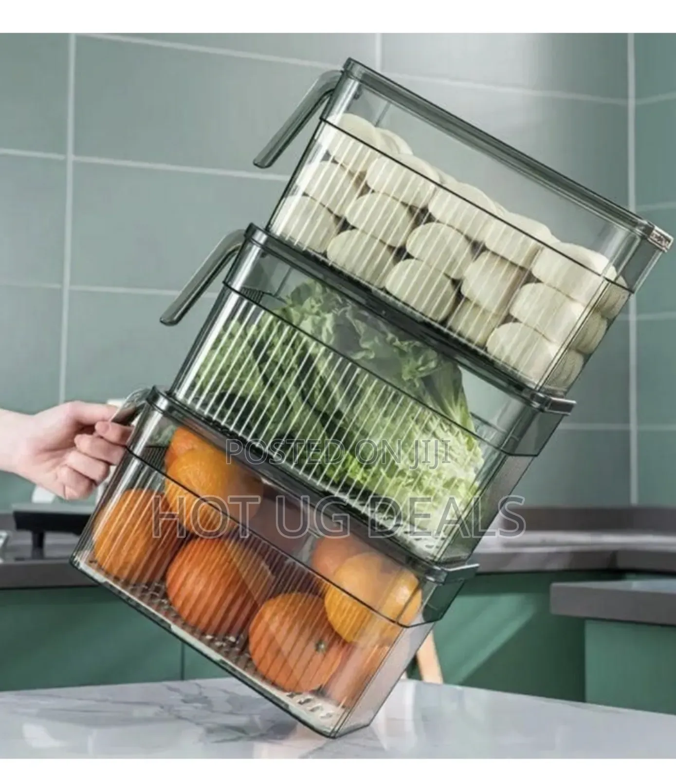 1piece Food Storage Container Refrigerator Organizer Box