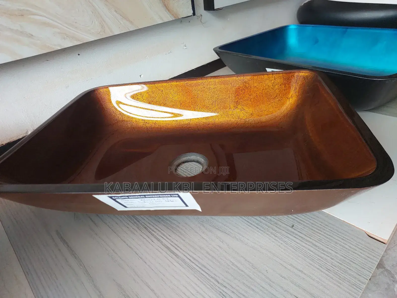 Glass Worktop Basins