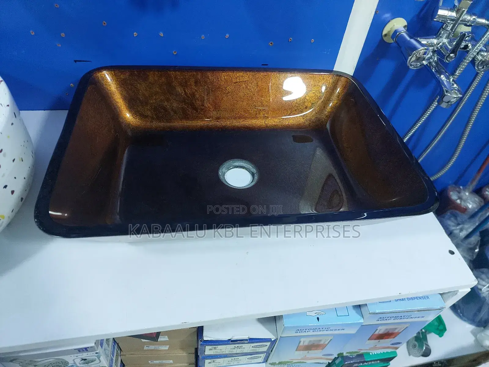 Glass Worktop Basins