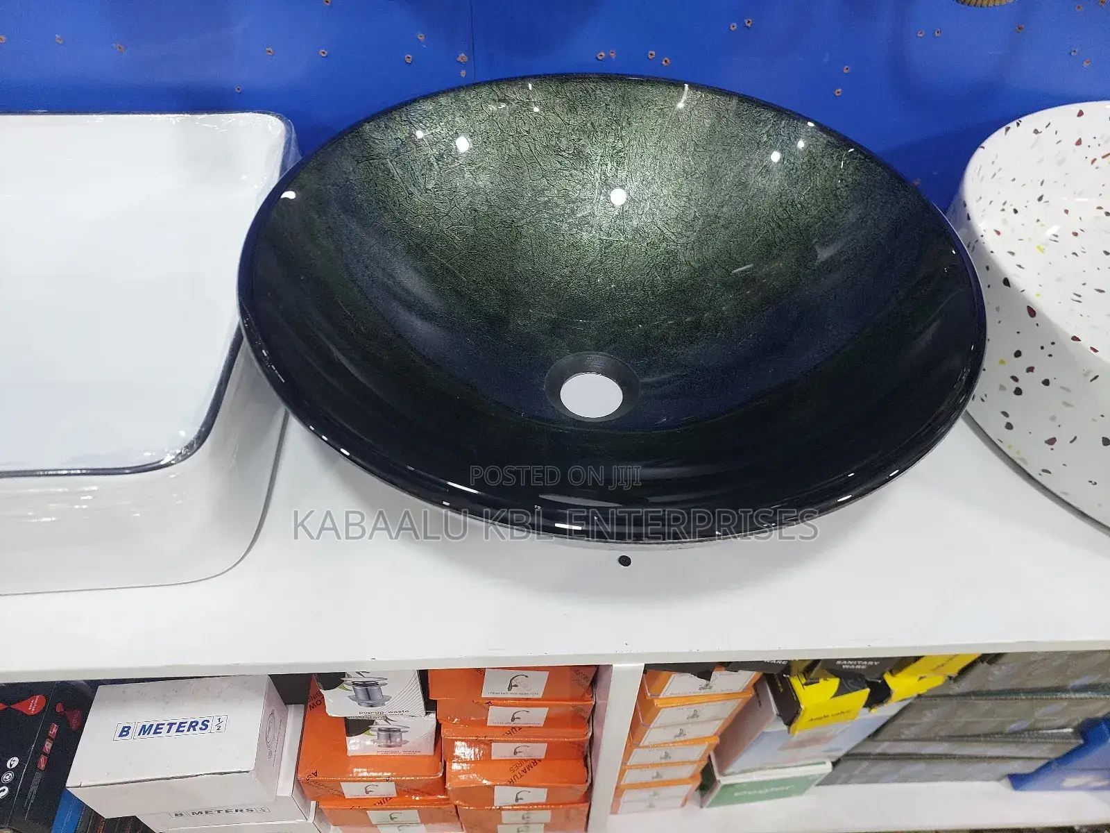 Glass Worktop Basins