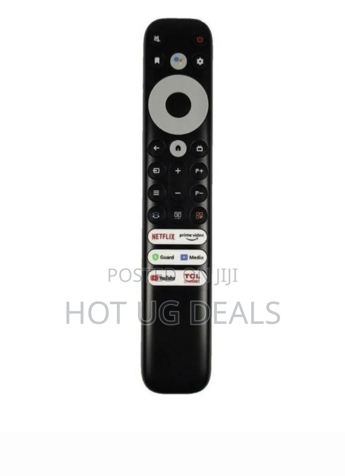 Tcl Replacement Smart  Tv Remote - Black