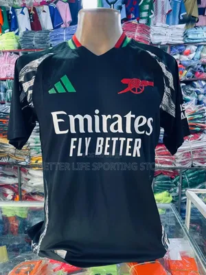 Arsenal Jersey 24/25 Black Player's Version Original
