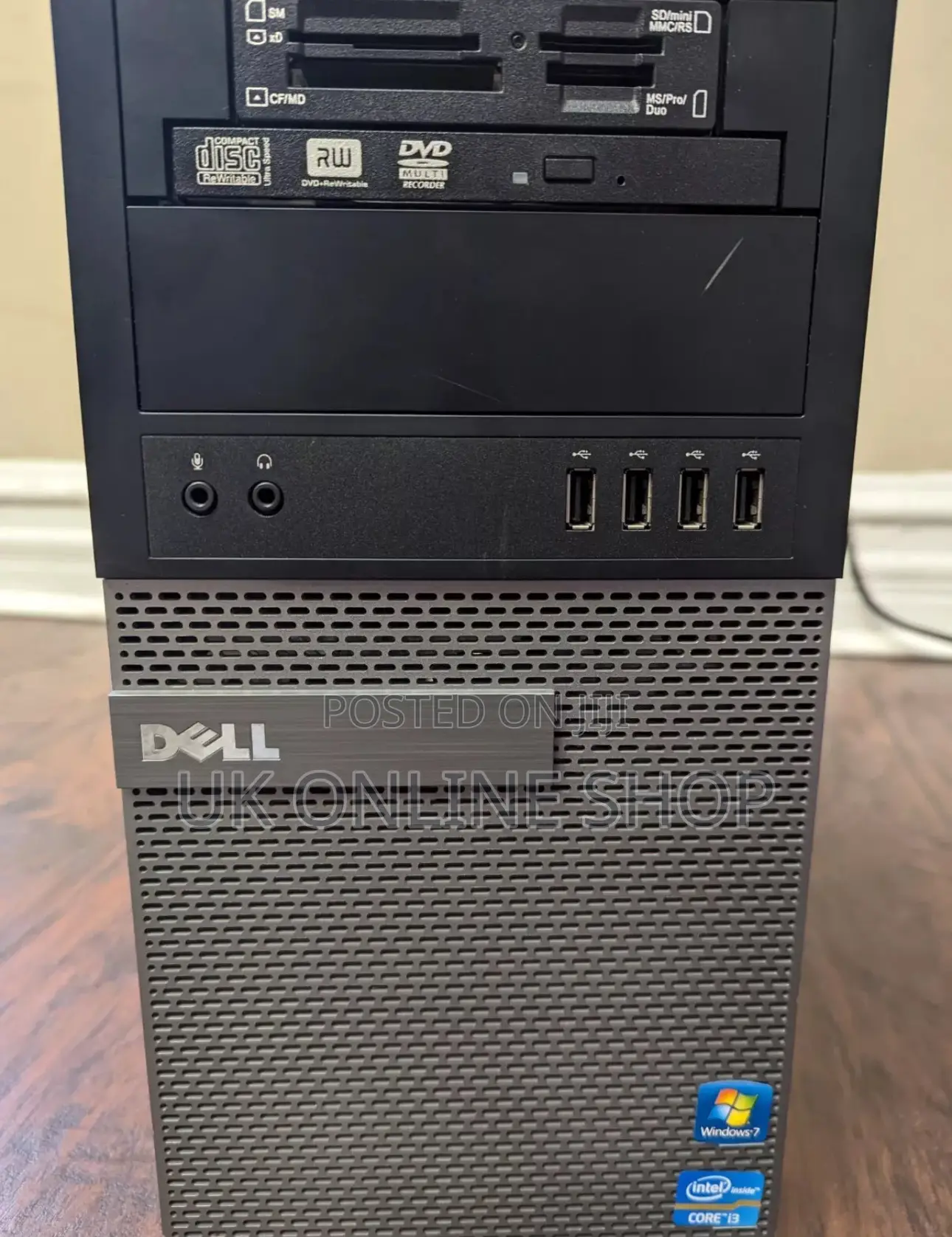 Desktop Computer Dell OptiPlex 7010 8GB Intel Core I5 HDD 500GB