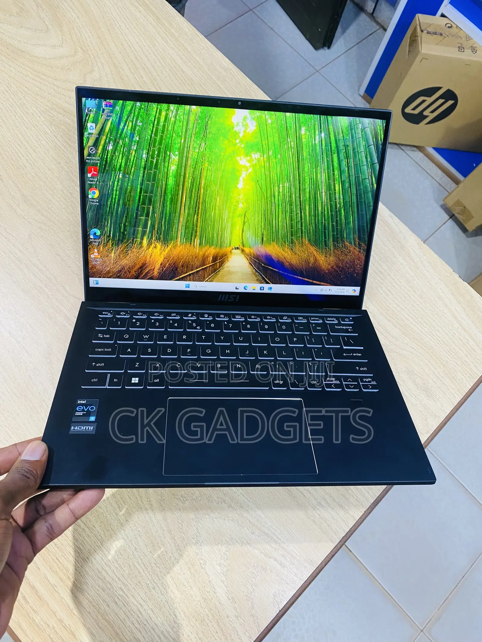 Laptop MSI EX625 16GB Intel Core I5 SSD 512GB