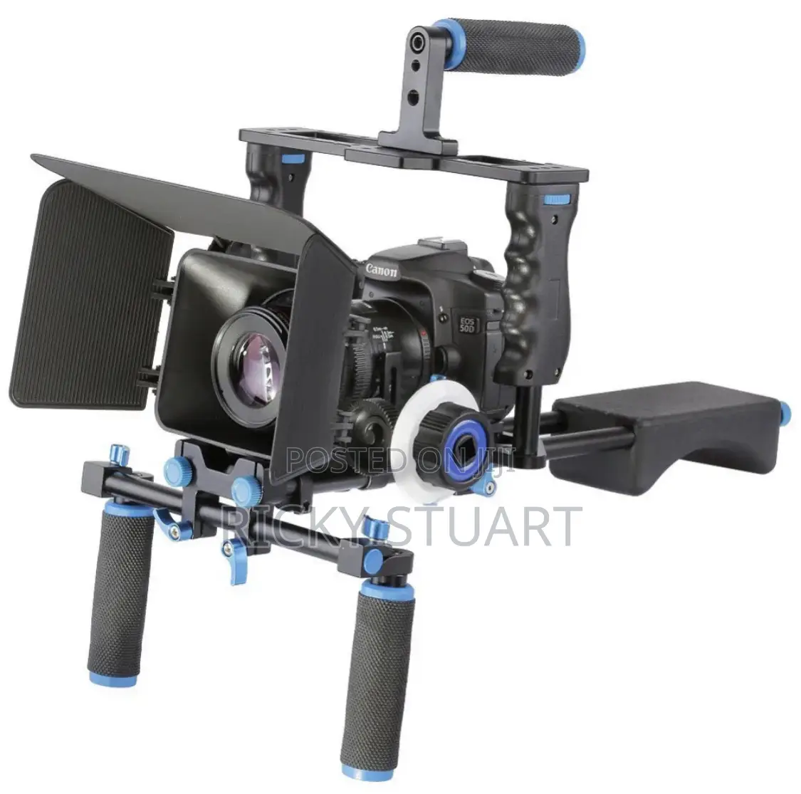 Camera Rig Cage Kit With Shoulder Mount Cage Stabilizer Kit