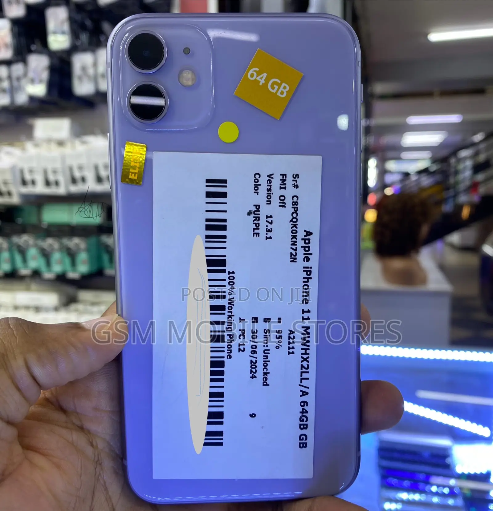 Apple iPhone 11 64 GB Blue