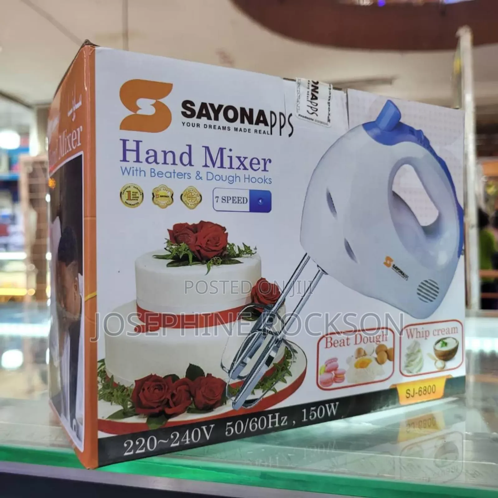 Hand Mixer Sayona Hand Mixer