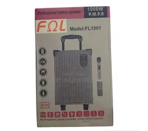 FNL Amplified Portable Speaker - Size 9 × 8 × 13 Inches