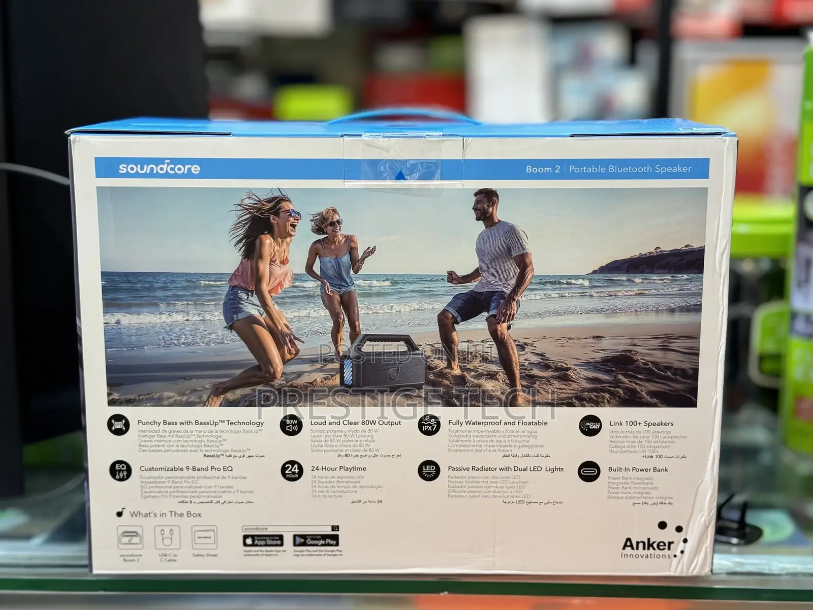 Anker Soundcore Boom 2 80w Bluetooth Speaker