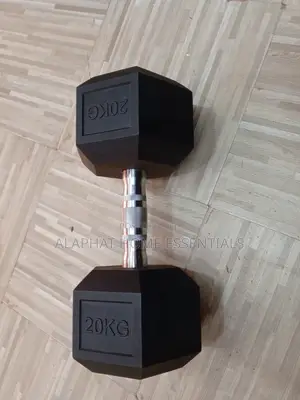 20kg Dumbbells Rubber Coating