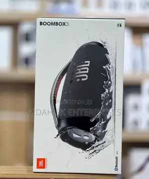 JBL Boombox 3 Black Portable Bluetooth Speaker