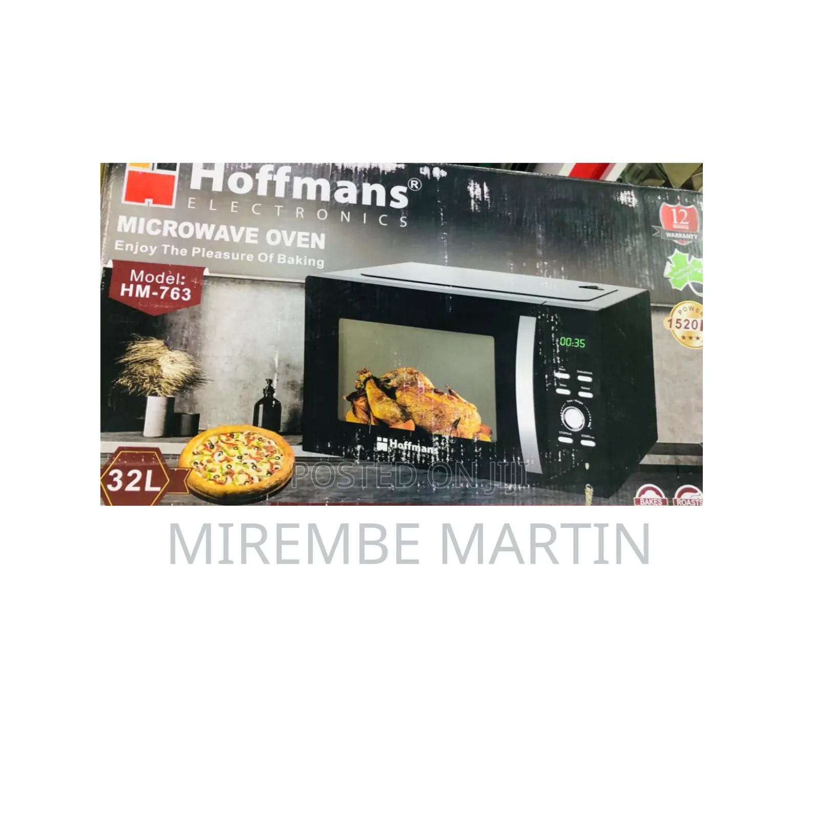 Hoffmans Electric Microwave Oven.
