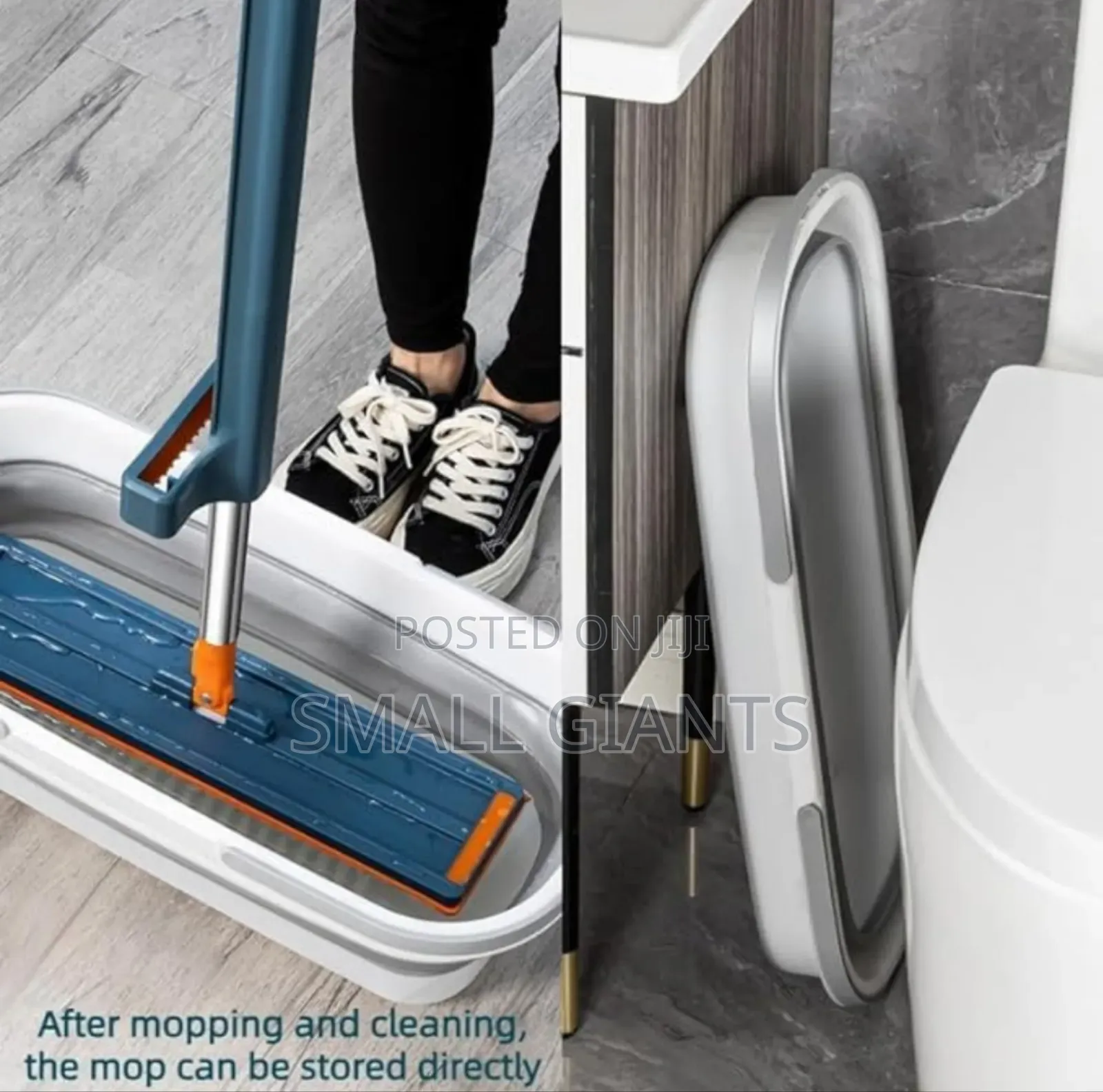 Large Collapsible Mop Bucket