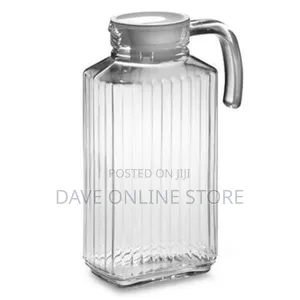 Luminarc 1.5litre Lined Glass Juice/Water Jug-Colorless