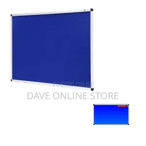 Notice Board - White,Blue 90cm*60cm