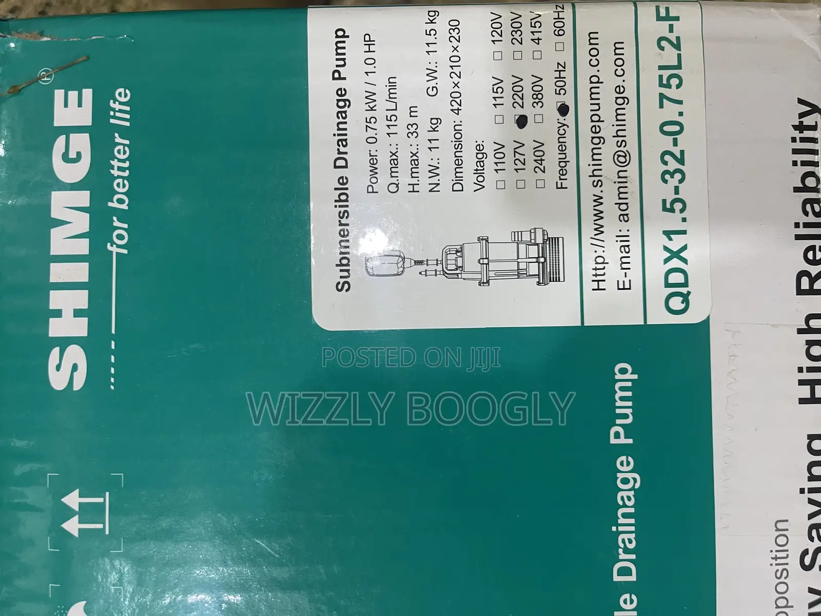 SHIMGE Submersible Water Pumps