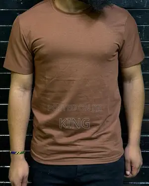 Light Smoke Grey Tshirt. Plain