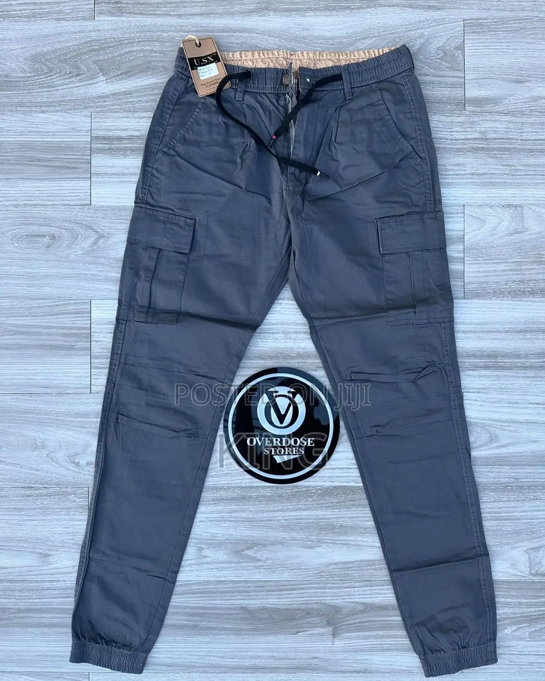 Grey Usk Original Cargo Pants